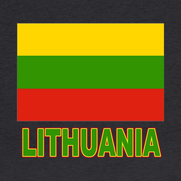 The Pride of Lithuania - Lithuanian Flag Design by Naves